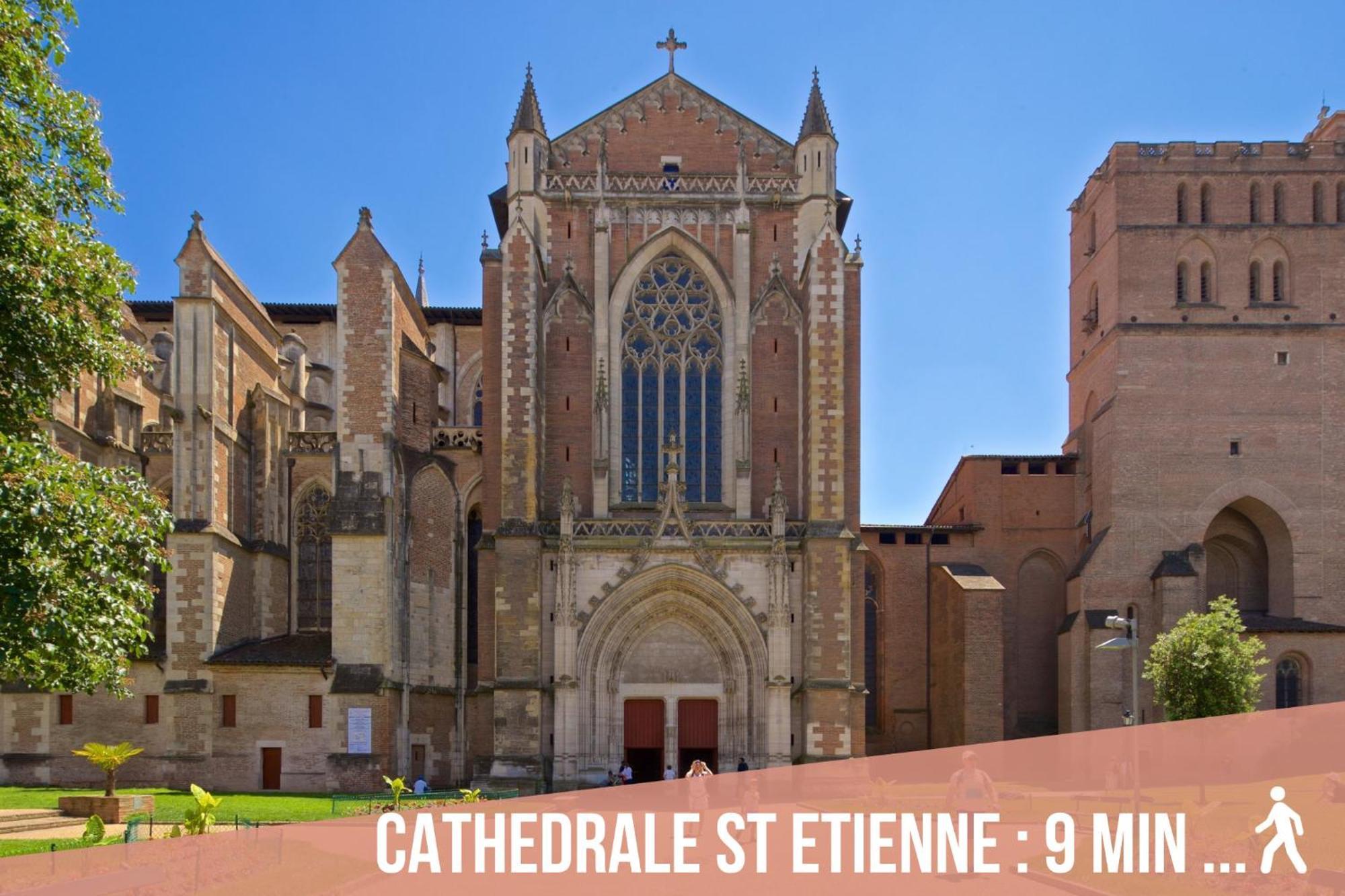Chartreuse, Clim, Parking, Terrasse Au Calme Apartment Toulouse Ngoại thất bức ảnh